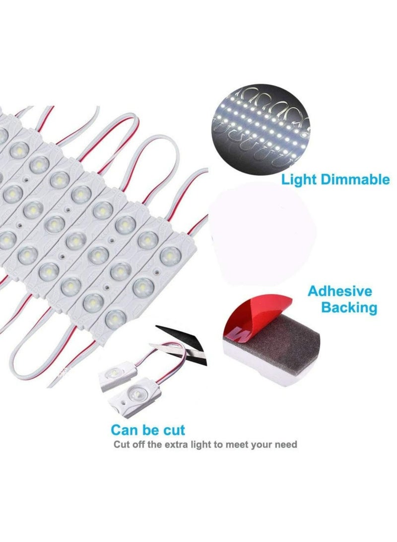 إسكدنيا أضواء مرآة الغرور LED، ضوء مكياج على طراز هوليوود، مصباح LED أبيض فائق السطوع، شريط أضواء للتحكم باللمس قابل للتعتيم، لطاولة تزيين المكياج ومرآة الحمام، المرآة غير متضمنة - Image 4